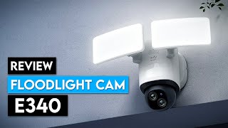 eufy Floodlight Cam E340 Review  Flood Light Camera You Can Rely On [upl. by Dde749]