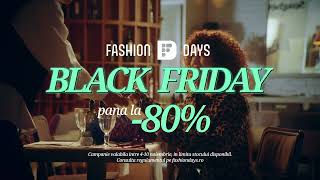 FASHION DAYS  A inceput BLACK FRIDAY  16x9  15s [upl. by Ahsyat]