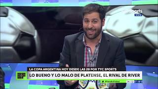 Estudio Futbol 12092018  Informe Club Platense  Juan Pablo Marron [upl. by Odraccir255]