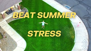 Simple Way To Get Rid Of A Heat Stressed Lawn [upl. by Ynez]