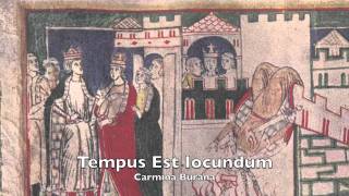 Carmina Burana Anon1113th c  CB 179 Tempus Est Iocundum [upl. by Ahtivak]