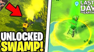 I UNLOCKED SWAMP LOCATION IN THE FIRST TIME NEW ZONE  LDOE  Last Day on Earth Survival [upl. by Alakcim]