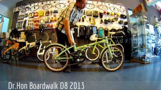 GW Cycle Plus  DRHon Boardwalk D8 2013 Folding Bike [upl. by Edbert453]