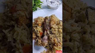 CHICKEN BIRYANI Recipe asmr shorts [upl. by Annohsed]