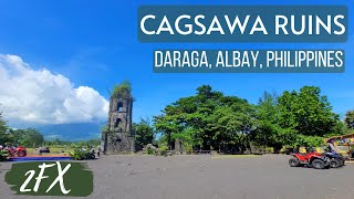 🇵🇭 CAGSAWA CHURCH RUINS  Daraga Albay  2FX [upl. by Ilana]