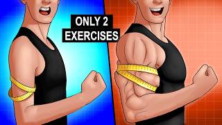 The ​O​NLY ​2 ​Exercises that GREW my ​Biceps [upl. by Wain]