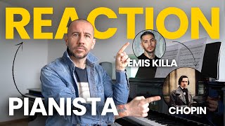 EMIS KILLA SUONA CHOPIN  PIANISTA REAGISCE  PIANIST REACTS [upl. by Asecnarf]