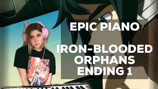 『🎹』 ENDING 1  Piano versionMobile Suit Gundam IronBlooded Orphans [upl. by Asilec]