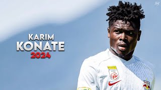 Karim Konaté 2024  Amazing Skills Assists amp Goals  RB Salzburg  HD [upl. by Lednor]