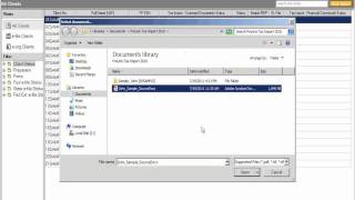 Tax Import Submitting a scanned document [upl. by Parks]