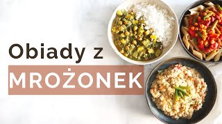 Przepisy na obiady z mrożonek  Proste i szybkie zdrowe obiady [upl. by Nyletac653]