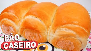 O PÃO MAIS FOFINHO E MAIS FÁCIL DO MUNDO❗😱 PÃO CASEIRO FOFINHO COMO ALGODÃO ECONÔMICO E DELICIOSO [upl. by Attenoj]