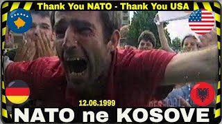 NATO ne Kosove 1999 No Comment  Thank You NATO  Thank You USA  Free Kosovo [upl. by Lyrej]