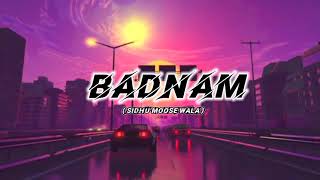 BadnamSidhu moose walaPerfectly Slowed and Reverb Sidhu Moose Wala Slowed And Reverb Tribute🇵🇰 [upl. by Joannes]