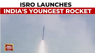 SSLV Indias Youngest Rocket Launched To Space With EOS08  ISRO News  India Today News [upl. by Anoniw]