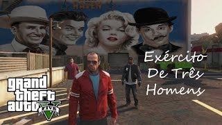 GTA V  ConquistaTroféu Exército De Três Homens  Guia Completo ptbr [upl. by Forester]