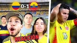 ¡QUE VERGUENZA  REACCIÓN A COLOMBIA VS ECUADOR EN ELIMINATORIAS 2024 [upl. by Nnil]