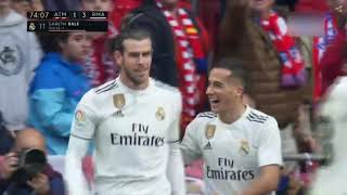 Atletico Madrid vs Real Madrid 13  Gareth Bale goal 292019 [upl. by Ryder542]