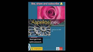 Aspekte neu B2 Lehrbuch Audio127 k3 Modul1F3alearndeutschgermanlearngermanytvideodt [upl. by Benedicta]