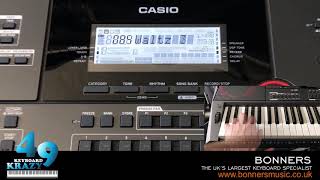 The New Casio CTX5000 Keyboard Review  235 Rhythm Styles Part 23 [upl. by Eiznikam361]