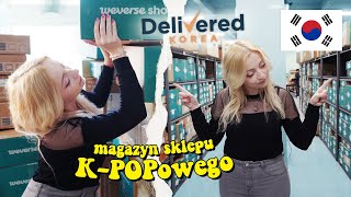 WE VISITED A KPOP STORE WAREHOUSE ✨ DeliveredKorea welcomed us in Busan 🇰🇷 VLOG FROM KOREA 11 [upl. by Adaran505]