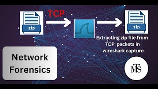 Wireshark  Extracting zip file from TCP packets in a wireshark capturepcappcapng [upl. by Peta]