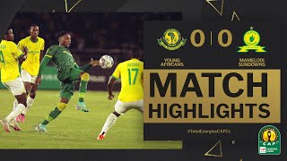 HIGHLIGHTS  Young Africans 🆚 Mamelodi Sundowns  QuarterFinals 1st Leg202324 TotalEnergiesCAFCL [upl. by Atiugram]