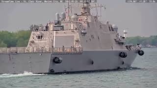 USS Minneapolis St Paul LCS21 on May 26th 2022 [upl. by Rexanna]