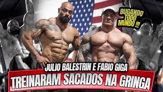 JULIO BALESTRIN E FABIO GIGA TREINARAM SACADOS NA GRINGA [upl. by Bryn]