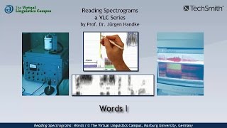 PHO212  Reading Spectrograms Words I [upl. by Esened]