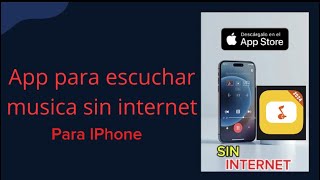 La mejor app para escuchar música sin sin internet para iPhone 2024😱 [upl. by Eirrehs]