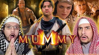 THE MUMMY RETURNS 2001  FIRST TIME MOVIE REACTION Arab Muslim Brothers Reaction [upl. by Dare]