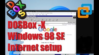 DOSBoxX Internet Setup Windows98SE with VMware Workstation NAT network [upl. by Earas]