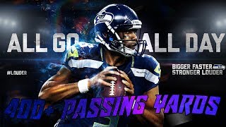 Russell Wilson Highlights  400  Yards  October 29th 2017 [upl. by Llewellyn174]