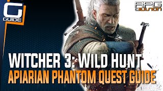 Witcher 3 The Wild Hunt  Apiarian Phantom Quest Guide Bug Fix [upl. by Ursala]