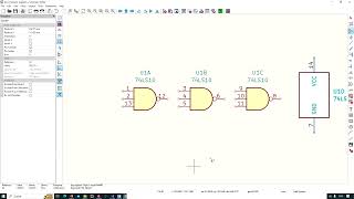 ngspice in KiCad 8 Creating a digital subcircuit model for a multipart device 74HC10 [upl. by Soinski]