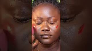 Black skin tone is beautiful makeuptutorial Stunning [upl. by Adranoel]