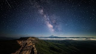 Звёздное небо в России timelapse [upl. by Parks]