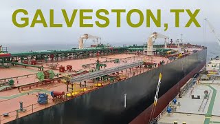 Ship To Ship Operations At Galveston Lightering Area [upl. by Wolfgang]