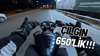 HONDA CB650F İLE BİR GECE   AMCAMLA MOTORLARI DEĞİŞTİK [upl. by Lertnom]