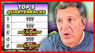 Michael Lombardis Top 5 Quarterbacks in the NFL 2024 [upl. by Ellenad]