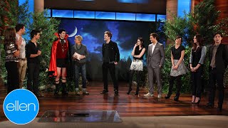 Twilight Cast Gives Sneak Peek at Breaking Dawn Part 2 [upl. by Anerb]