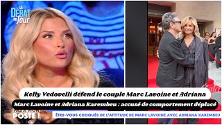 Kelly Vedovelli défend le couple Marc Lavoine et Adriana sur le plateau de TPMP TVACTU [upl. by Katine]