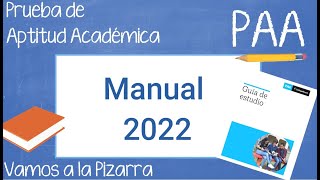 PAA UNAH Manual 2022 Ejercicios Resueltos Parte 1 [upl. by Ariak]