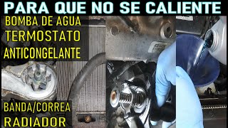 Servicio completo al sistema de Enfriamiento del motor y limpieza al sistema [upl. by Joelle895]