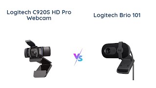 🎥 Logitech C920S vs Logitech Brio 101 💻 Webcam Comparison 📸 [upl. by Albina]