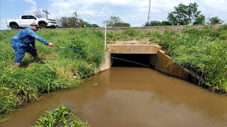 Roadside DITCH Loaded with CRAPPIE [upl. by Nhoj408]