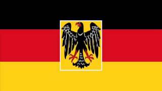 Deutscher Militärmarsch quotHie gut Brandenburg allewegequot [upl. by Yirinec]