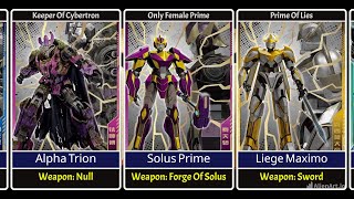 All Primes In Transformers One 2024 [upl. by Drummond]