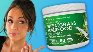 Dr Bergs Wheatgrass Superfood Review [upl. by Akitnahs]